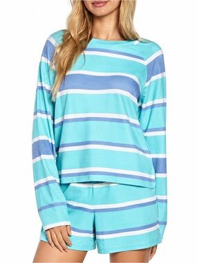 NWT WildFox Pastel Lounge Crewneck Top and Short Set Sz XXL